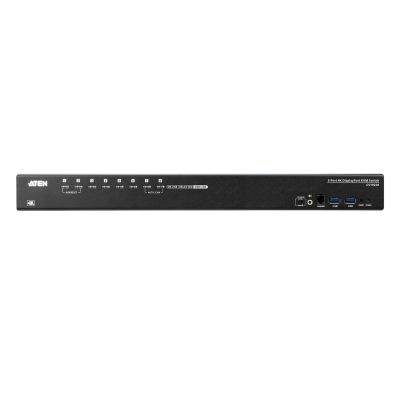 3. KVM-Switch mit 8 USB 3.0- und 4K DisplayPort-Anschlüssen