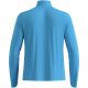 Odlo ESSENTIAL WARM FULL ZIP Midlayer Herren-Sweatshirt mit durchgehendem Reißverschluss, blau, Größe M