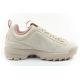 4. Fila Disruptor Damenschuhe, modische Sportschuhe, beige, bequem