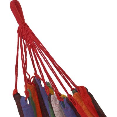 3. Gartenhängematte für 1 Person 200x80cm mit Bezug 1064000