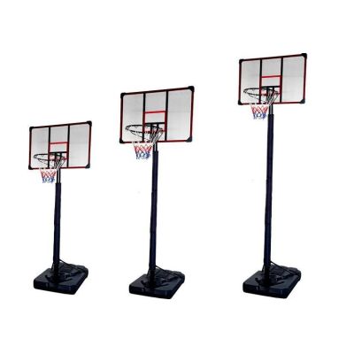 6. Basketballkorb-Set mit mobilem, höhenverstellbarem Ständer Lean 225–305 cm