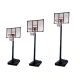 6. Basketballkorb-Set mit mobilem, höhenverstellbarem Ständer Lean 225–305 cm