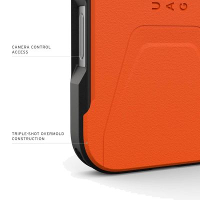 6. UAG Civilian MagSafe - Hülle für iPhone 17 Pro, kompatibel mit MagSafe (orange)