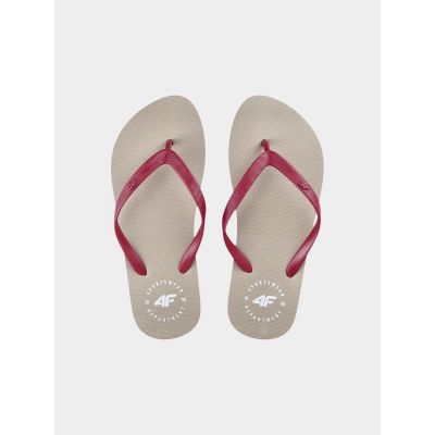 4F Jungen-Sommer-Flip-Flops 4FJRMM00FFLIM141-83S Beige