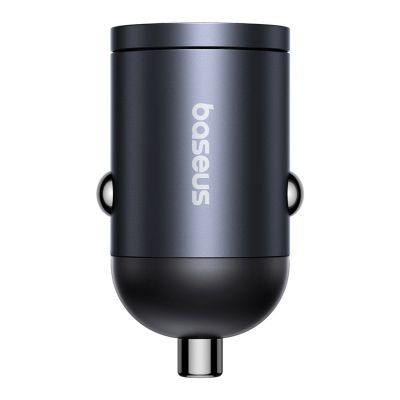 2. Baseus Tiny Star 30W USB-A/USB-C-Autoladegerät – Schwarz