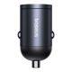 2. Baseus Tiny Star 30W USB-A/USB-C-Autoladegerät – Schwarz