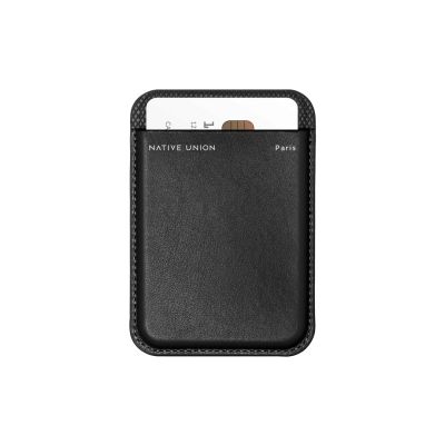 5. Native Union Wallet – MagSafe-kompatible Ledergeldbörse (schwarz)