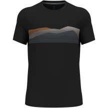 Herren-Kurzarmshirt ODLO F-Dry Ridgeline T-Shirt Crew Neck s/s, schwarz