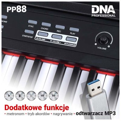 DNA PP 88 Digitalpiano in voller Größe