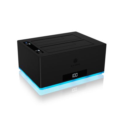 ICY BOX IB-127CL-U3 USB 3.2 Gen 1 (3.1 Gen 1) Typ-B Schwarz