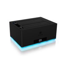 ICY BOX IB-127CL-U3 USB 3.2 Gen 1 (3.1 Gen 1) Typ-B Schwarz