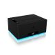 ICY BOX IB-127CL-U3 USB 3.2 Gen 1 (3.1 Gen 1) Typ-B Schwarz