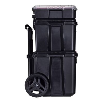 3. Set mit 3 Stack"N"Roll KETER-Boxen