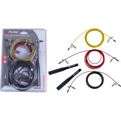 21. 3-IN-1 BEWICHTETES SPRINGSEIL, AUSTAUSCHBARE SCHNUR, PURE 2 IMPROWE