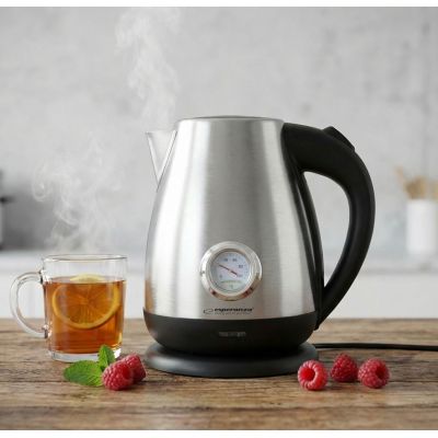 22. ESPERANZA Wasserkocher THAMES 1,7 L Mattsilber EKK029