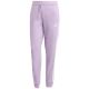 14. adidas Essentials 3-Streifen Fleece Slim Damenhose Rosa JY3097
