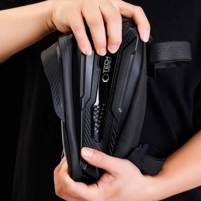 2. Tech-Protect V2 Fahrradtasche mit Platz für ein 1,2-l-Telefon – Schwarz