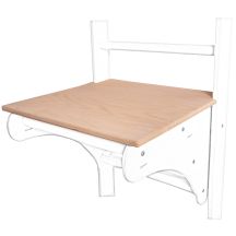 Eine Tischabdeckung für eine Holzleiter für eine Klimmzugstange Bank K BT204