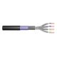2. DIGITUS CAT 7 S-FTP PiMF Installationskabel, 500 m, Trommel, AWG 23/1, 1200 MHz, PE, sx, bl