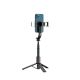 6. Tech-Protect L05S Bluetooth-Selfie-Stick mit Stativ bis 105 cm mit LED-Lampe – Schwarz