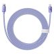 4. Baseus CAJY000305 Lightning – USB-C PD-Kabel 20 W 480 Mbit/s 2 m – Lila