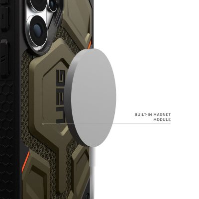 3. Urban Armor Gear Monarch Pro Kevlar Handyhülle 17,5 cm (6,9") Grün