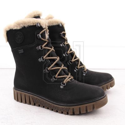24. Rieker W Y3424-00 RKR745 Pelzstiefeletten