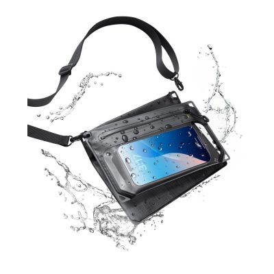 3. Spigen A640 Wasserdichte Handytasche – Schwarz