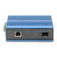 3. Industrieller Medienkonverter 1000Base-TX PoE 30W - 1000Base-FX SFP (ohne Modul) DIN erweiterter Temperaturbereich