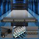 15. Extralink Patchpanel CAT5E STP V2 24 Ports