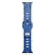 4. 3mk Silikon- Watch für Apple Watch 38/40/41 mm – Blau