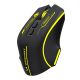 9. Wozinsky WMGB-1181 Kabellose optische Gaming-Maus 3200 DPI mit integriertem Akku und Hintergrundbeleuchtung – Schwarz und Gelb