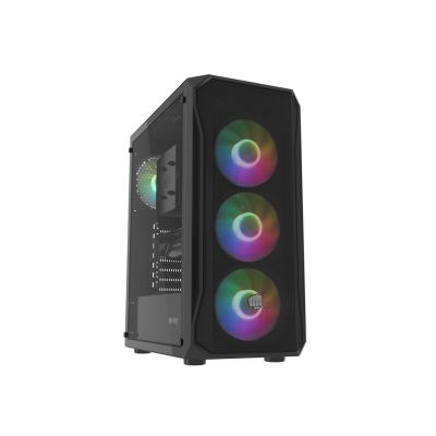 18. FURY COMPUTERGEHÄUSE FURY SHOBO SH4F RGB MIDI MIT FENSTER SCHWARZ