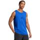 4. adidas Essentials Tanktop für Herren mit kleinem Logo, blau, JE8978