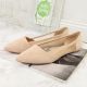 5. Jezzi W EVE59B beige Ballerinas mit spitzer Zehenpartie 