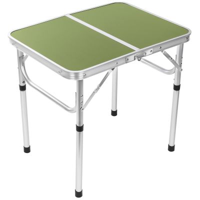 2. Klappbarer Campingtisch 60 x 45 x 25/56 cm, Grün
