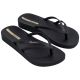 Ipanema Damen-Flip-Flops Bossa Soft V, bequem, schwarz, modisch