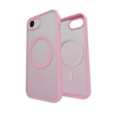 7. Puro Gradient MagSafe Silikonhülle für iPhone 16e/17e – Pink