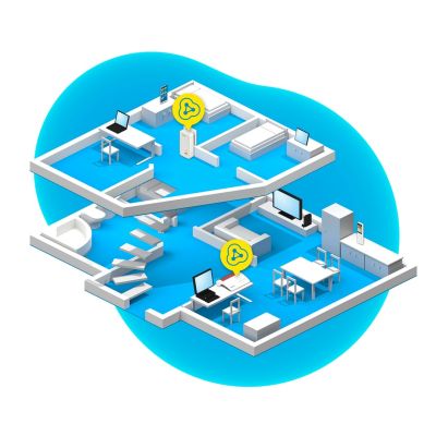3. FRITZ!Powerline 1260 1200 Mbit/s Kabelgebundenes LAN Wi-Fi Weiß 1 Stück.
