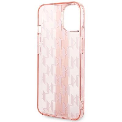 7. Karl Lagerfeld KLHCP14MHKLSPCP iPhone 14 Plus 6,7 "Hardcase Pink / Pink Mono Vertical Stripe