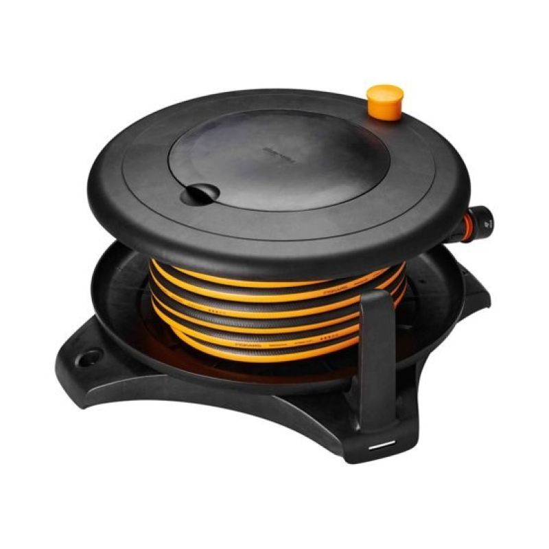 3. FISKARS Schlauchtrommel massiv L 1/2" 30m Wasserrad