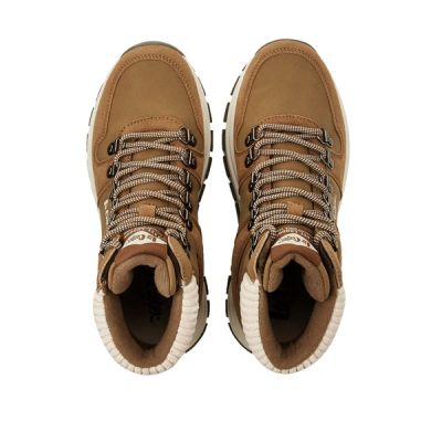 3. Lee Cooper Damen-Winterstiefeletten, sportlich, braun, gefüttert