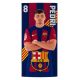 9. FC Barcelona Pedri Strandtuch aus Mikrofaser, 70 x 140 cm, 120010