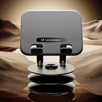 10. Wozinsky WRS-K75 Schwenkbarer Ständer für Laptop und Tablet – Schwarz