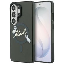 Karl Lagerfeld IML KC Script MagSafe Hülle für Samsung Galaxy S26 Ultra - Schwarz