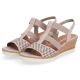 28. Bequeme Keilsandaletten Remonte W RKR667 Roségold