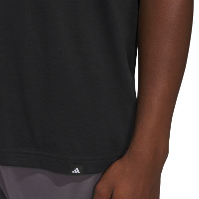 5. adidas Herren-T-Shirt „Summer Sunset Graphic“, schwarz, KC9243