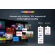 16. TCL 55V6C DLED 55'' 4K Ultra HD Google TV Dolby Atmos DVB-T2 Metallic-Fernseher