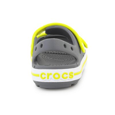 5. CROCS CROCBAND CRUISER SANDALE T KINDER SCHIEFERGRAU/SÄURE 209424-1NJ