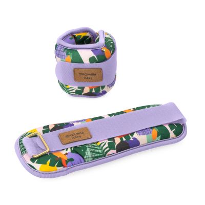 2. Spokey HOME JUNGLE Knöchel- und Handgelenkgewichte 2x 0,5 kg